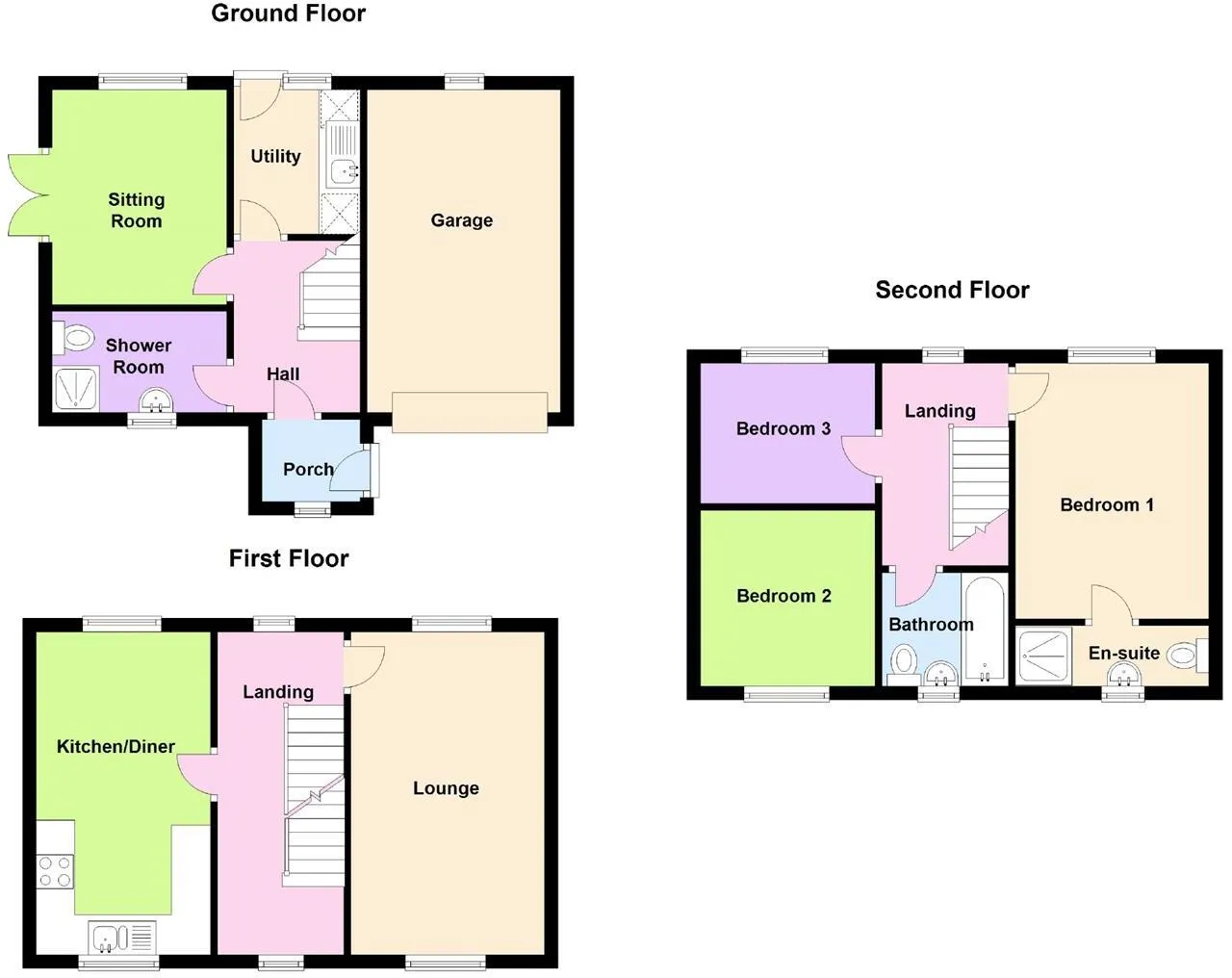 4 bed Semi-Detached