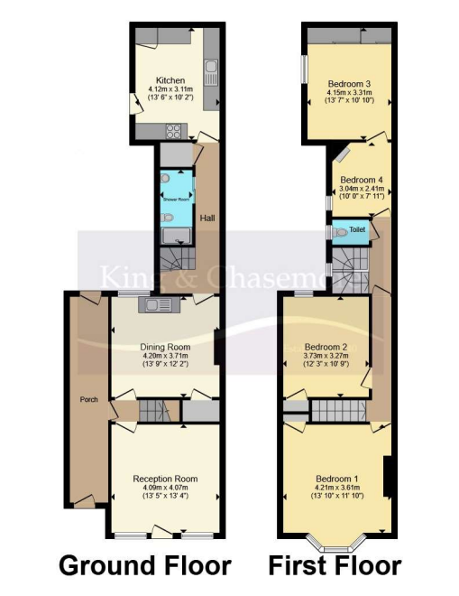 4 bed House