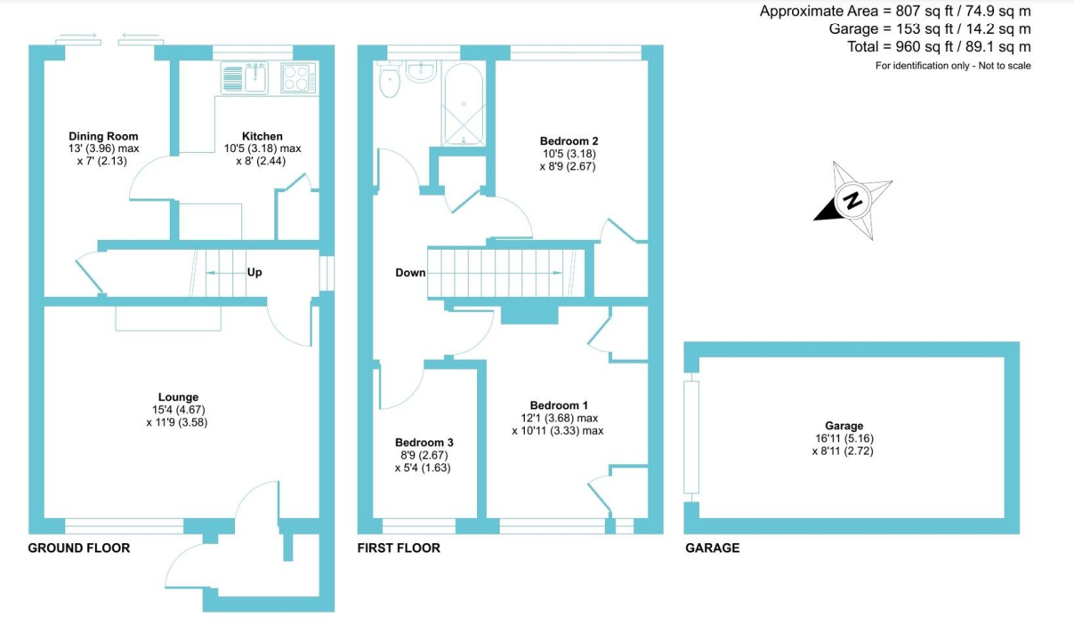3 bed Semi-Detached