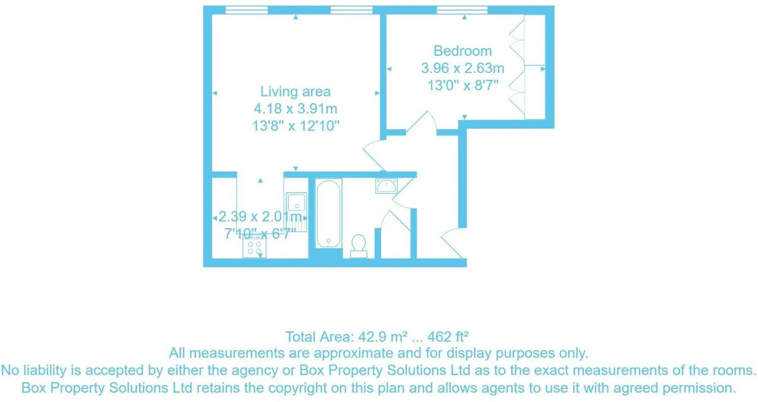 1 bed Apartment