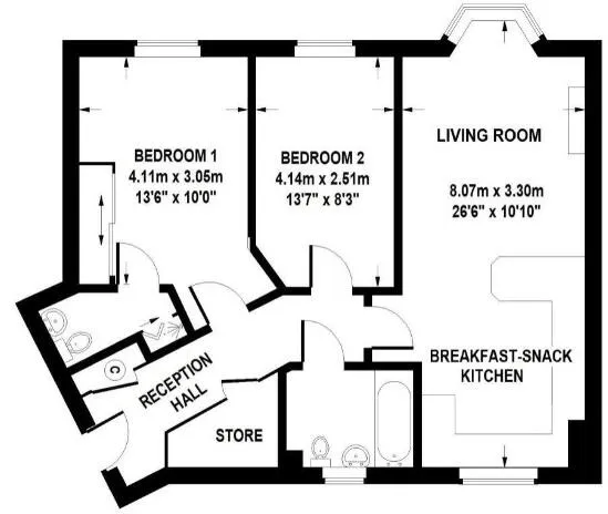 2 bed Apartment
