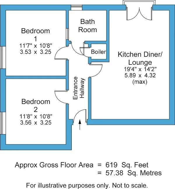 2 bed Apartment