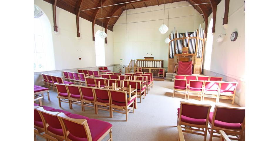 A smartly presented church with generous parking 