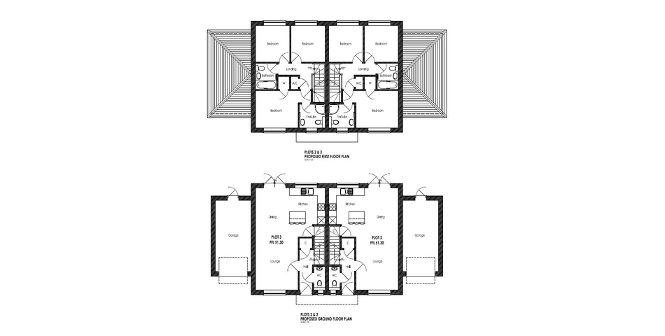 Land with expired conditional consent for four properties