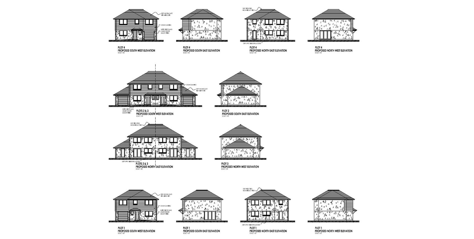 Land with expired conditional consent for four properties