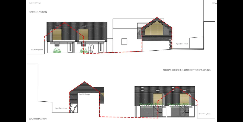 A development site in the heart of St Columb Major