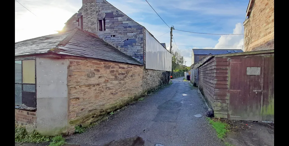 A development site in the heart of St Columb Major