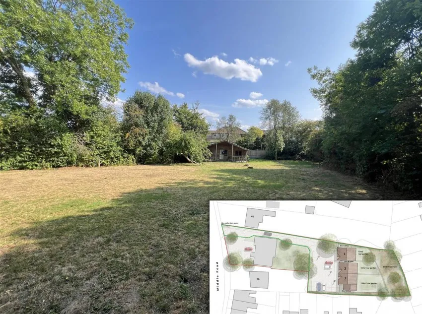 Land rear of 38,
                                Middle Road, Kingswood,
                                Bristol, BS15 4XH