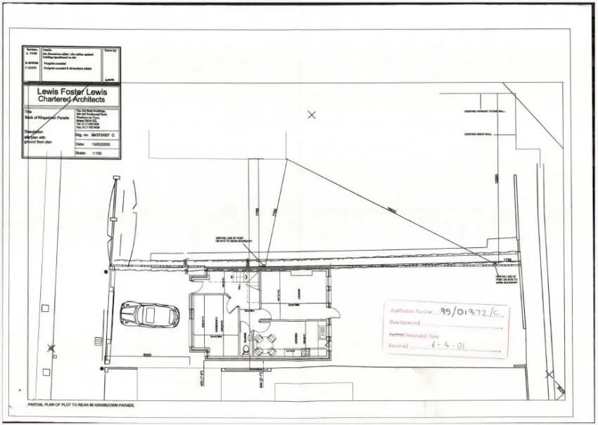 Land Opposite, 85,
                                Kingsdown Parade, Cotham, BS6 5UJ