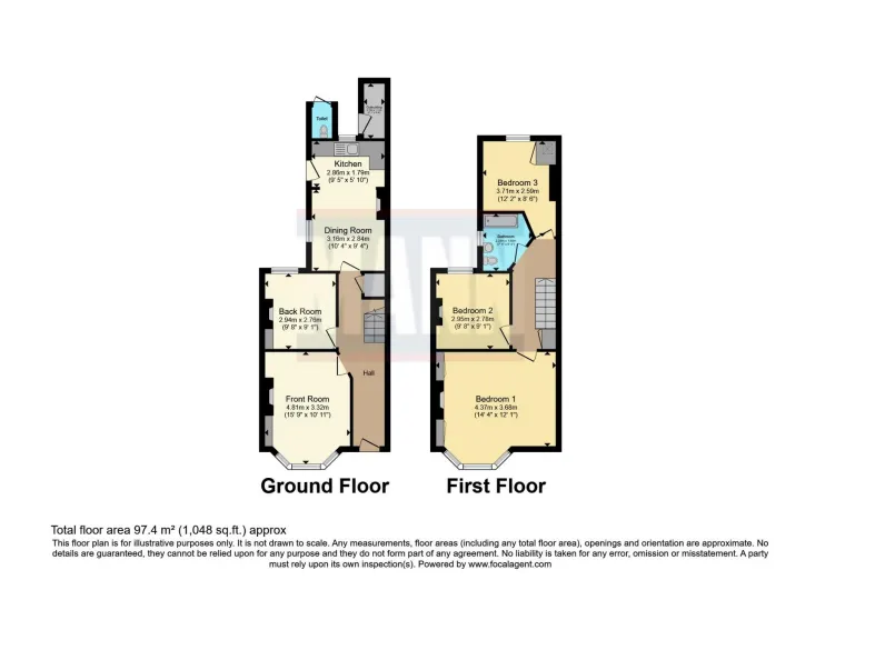 3 bed Terraced