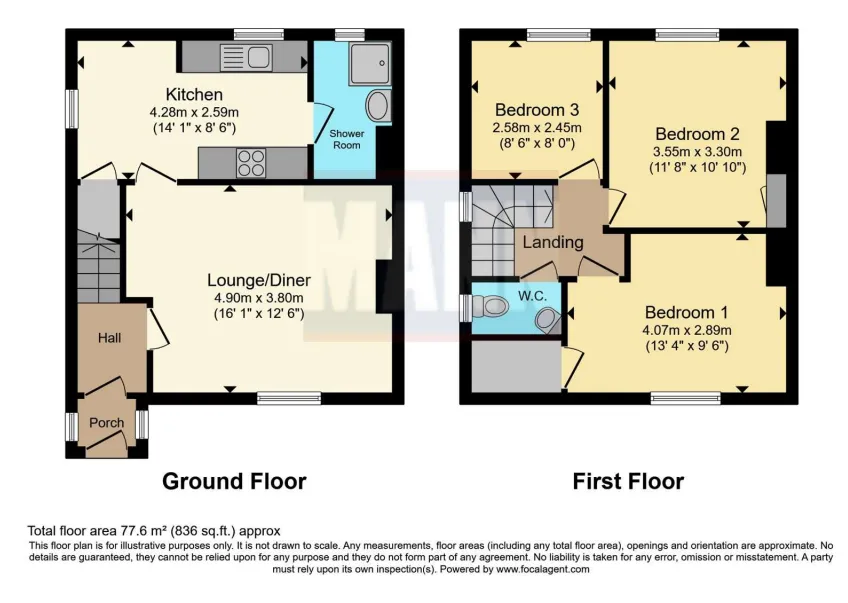 3 bed House