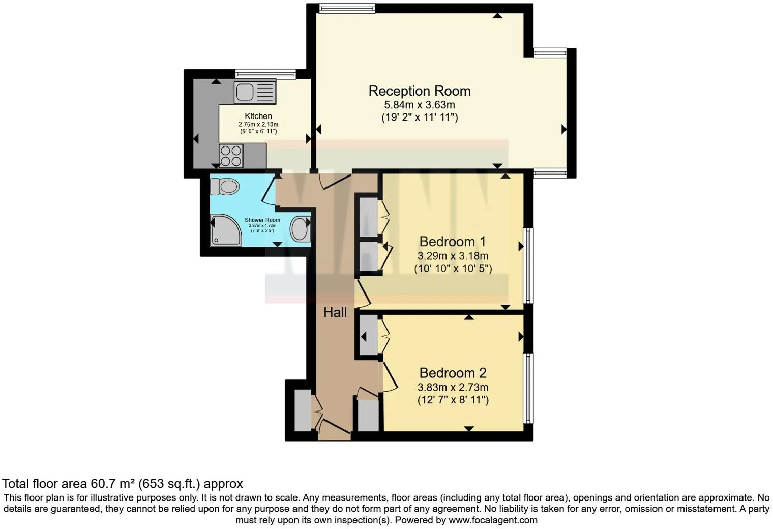 2 bed Apartment