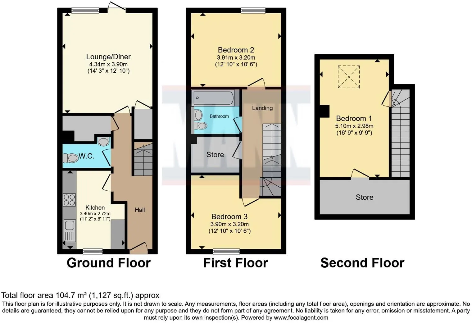 3 bed Semi-Detached