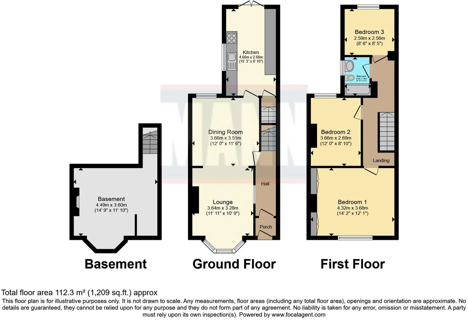 3 bed Terraced