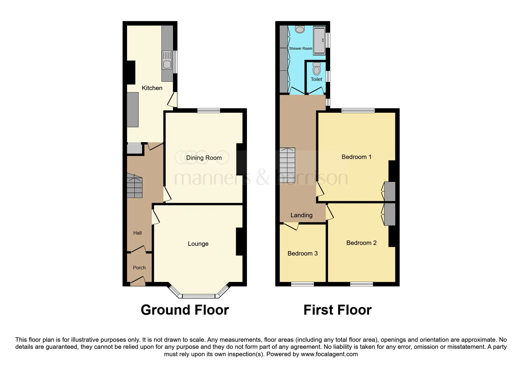 3 bed End of Terrace