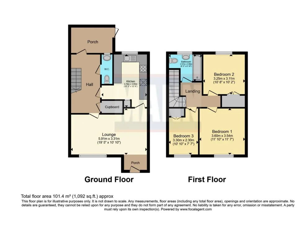 3 bed House