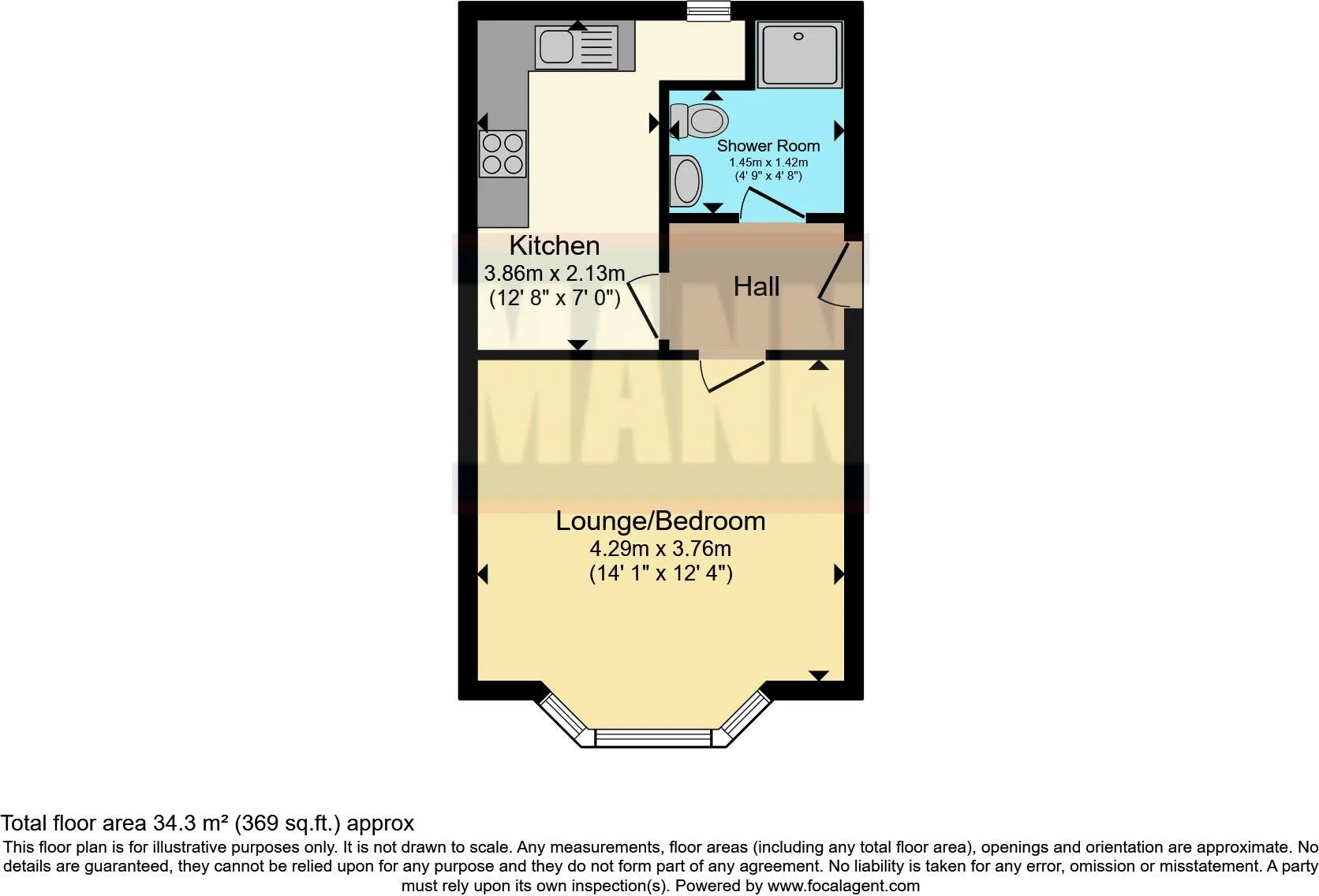 1 bed Apartment