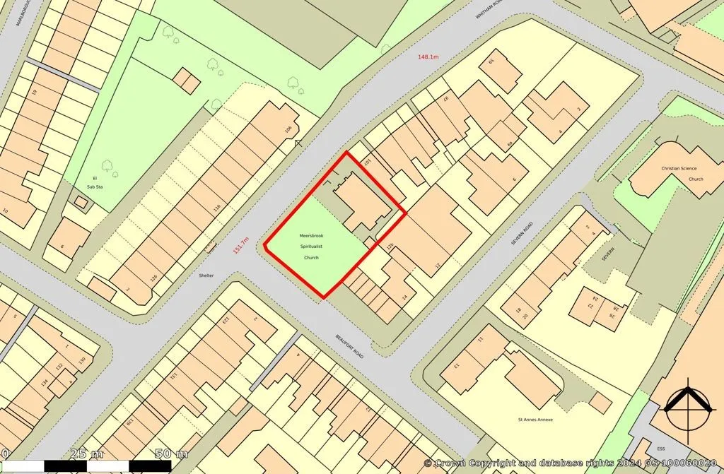 Church Premises And Land , 109 Whitham Road, Sheffield, South Yorkshire, S10 2SL