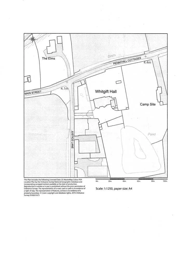 Site On The West Side Of The Hall, Justice Lane, Whitgift, Goole, East Riding Of Yorkshire, DN14 8HL