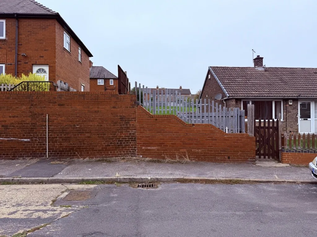 Land Between Dillington Square And Peel Street, Worsbrough Common, Barnsley, South Yorkshire, S70 4DU