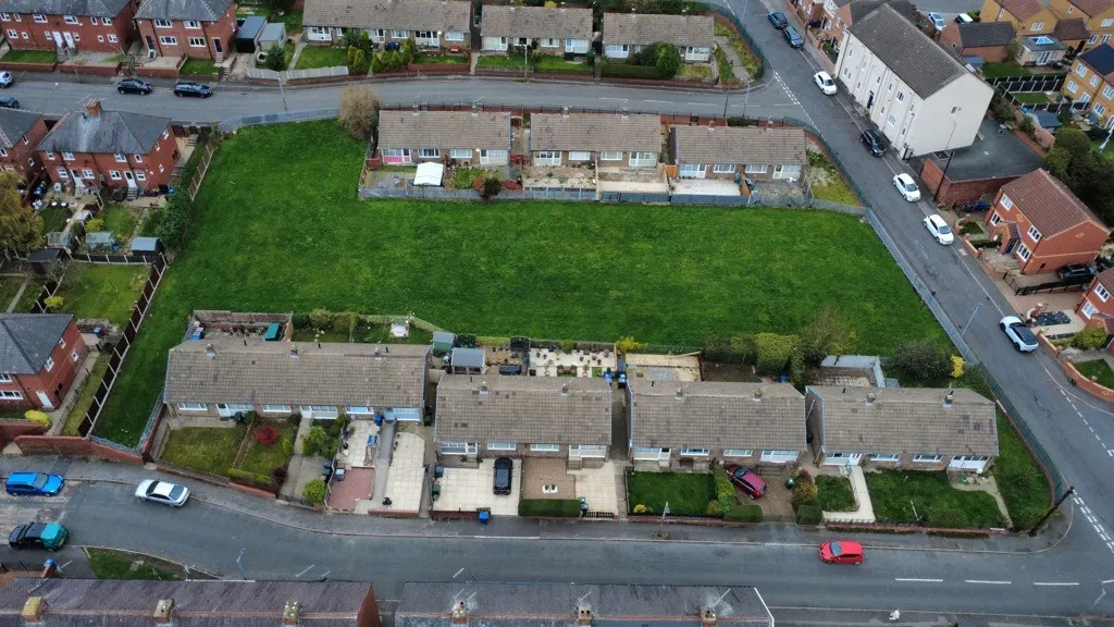 Land Between Dillington Square And Peel Street, Worsbrough Common, Barnsley, South Yorkshire, S70 4DU