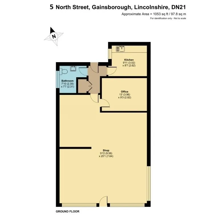 3 & 5 North Street, Gainsborough, Lincolnshire, DN21 2HP