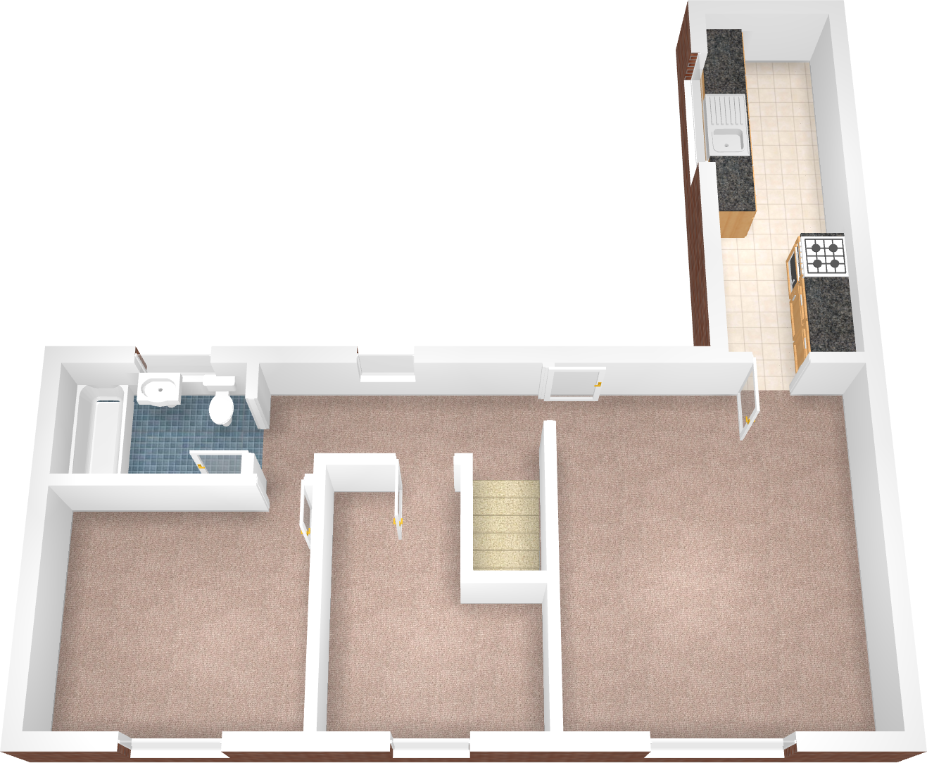 2 bed House