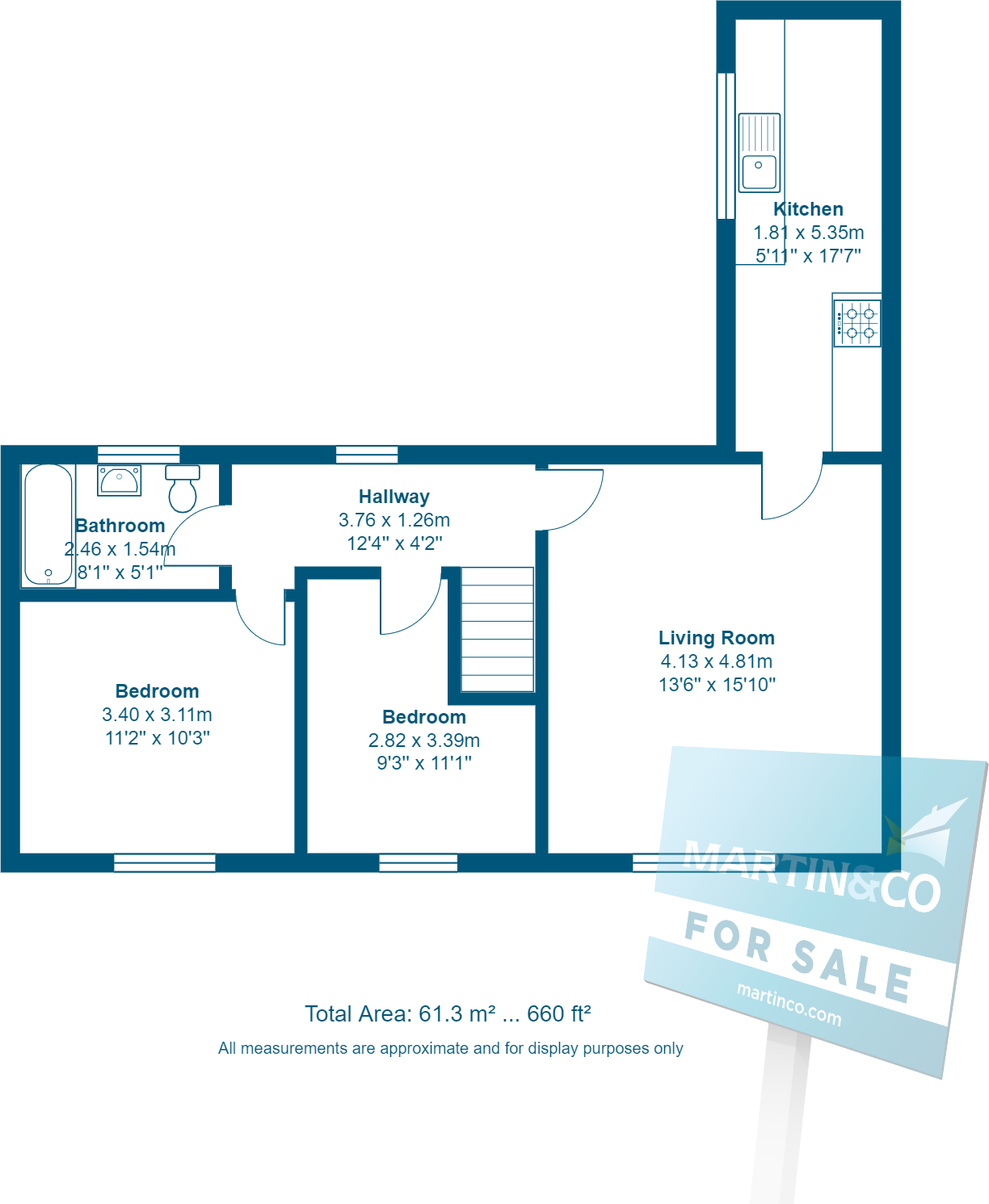 2 bed House