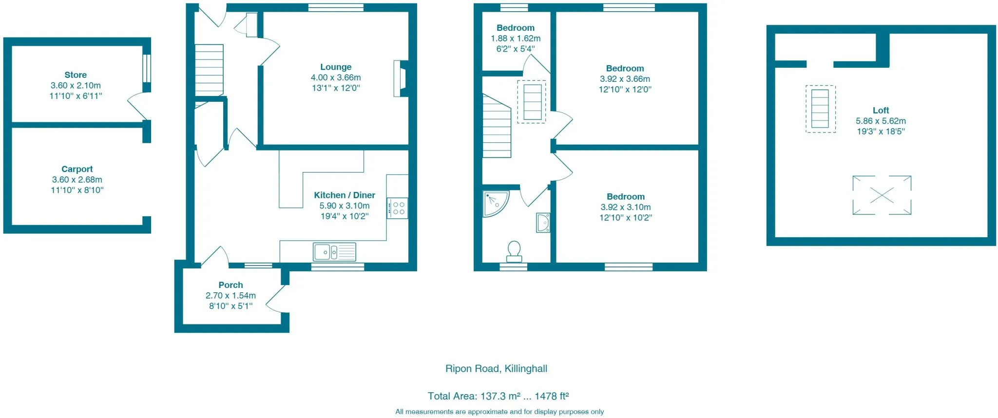 2 bed Terraced