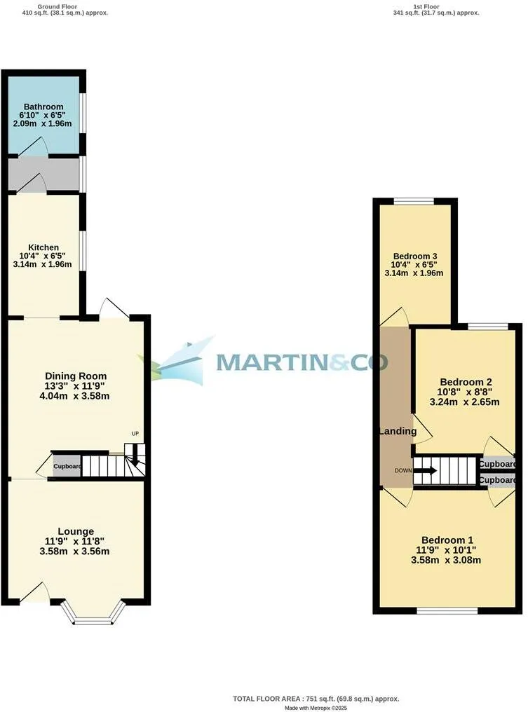 3 bed Terraced