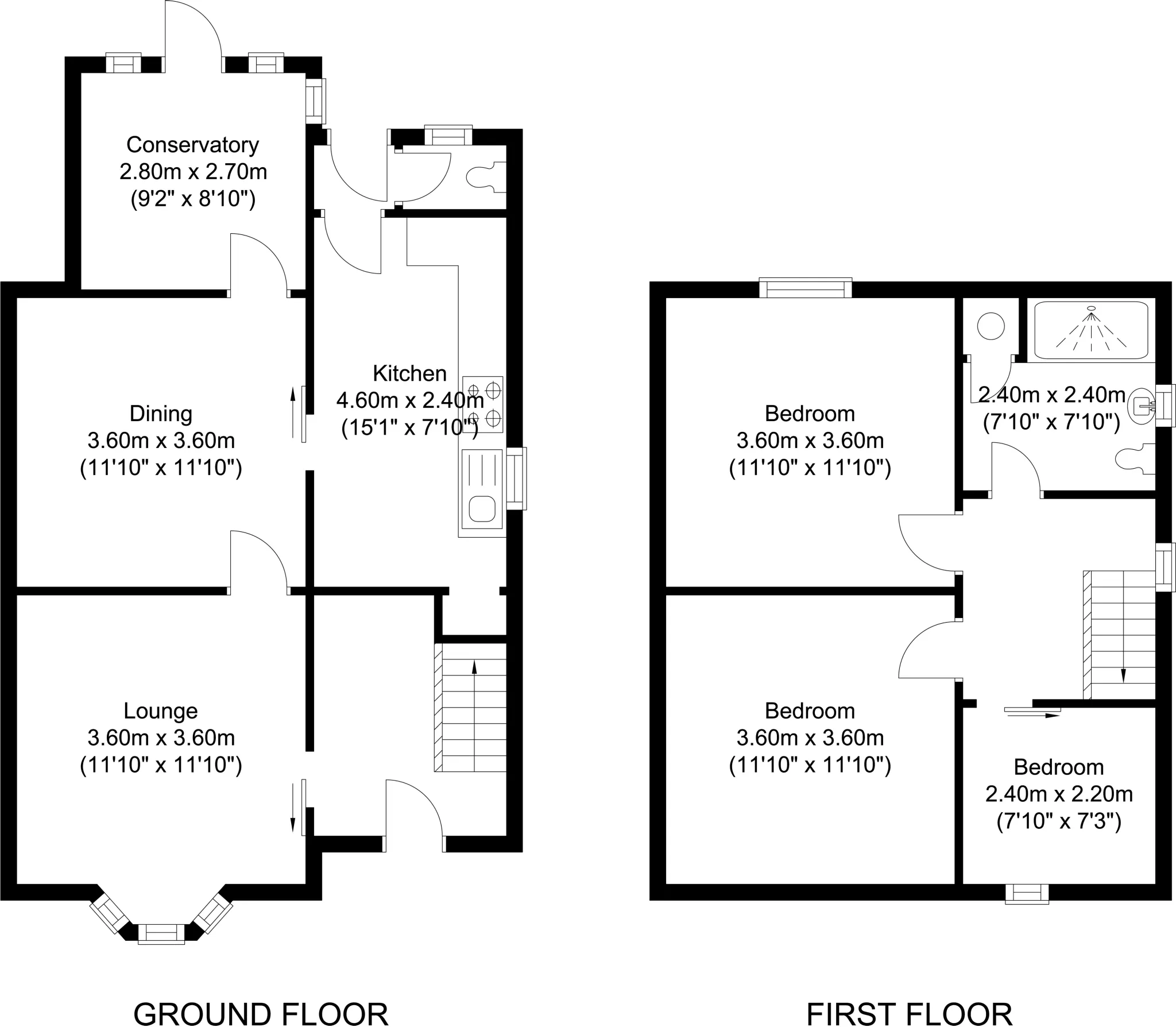 3 bed Detached