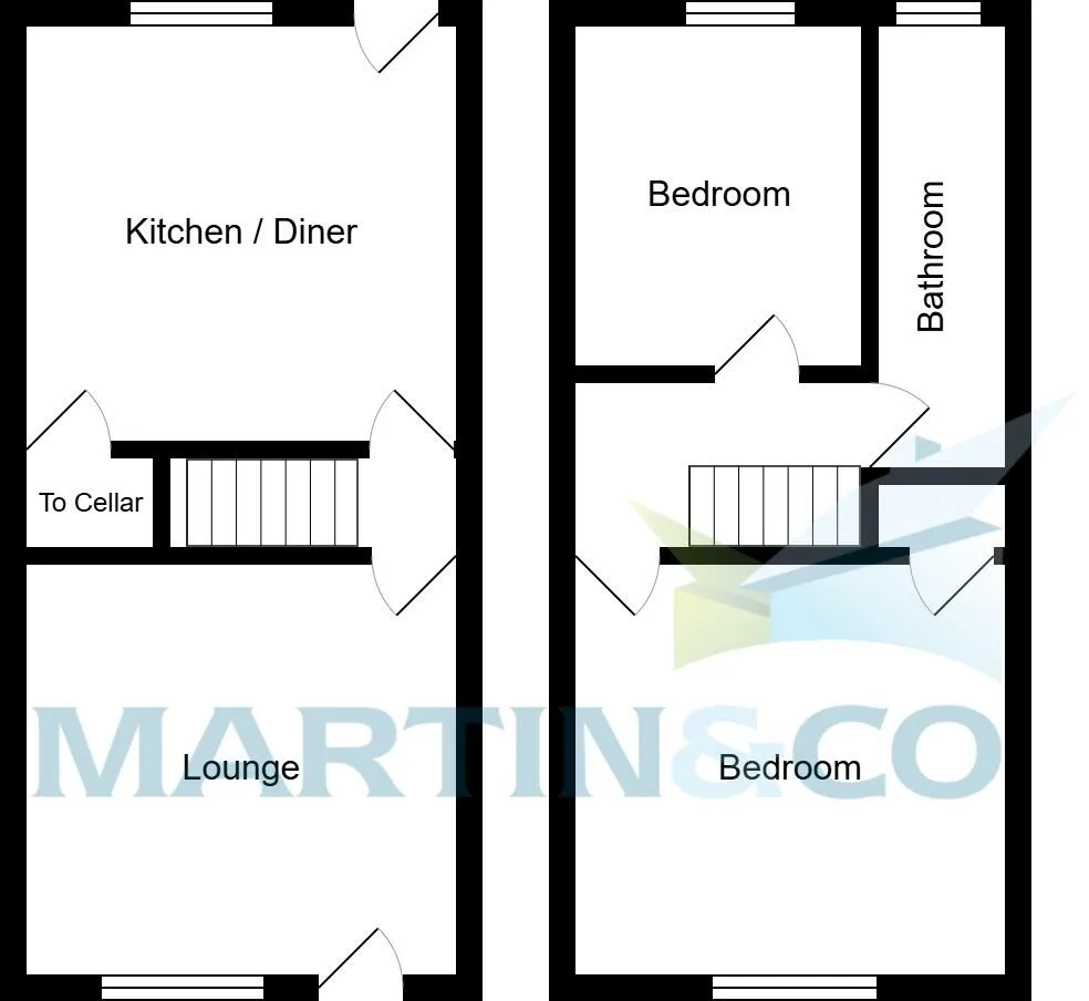 2 bed Terraced