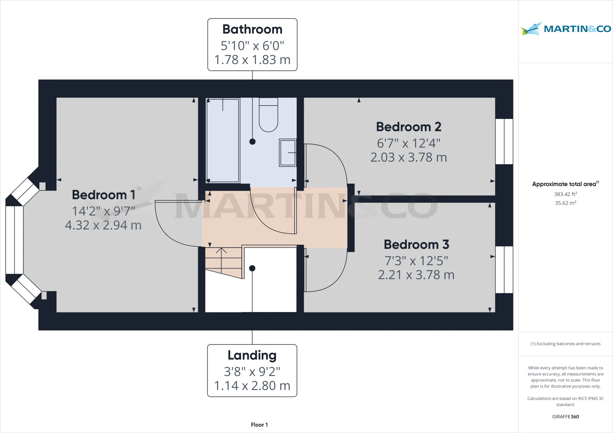 3 bed End of Terrace