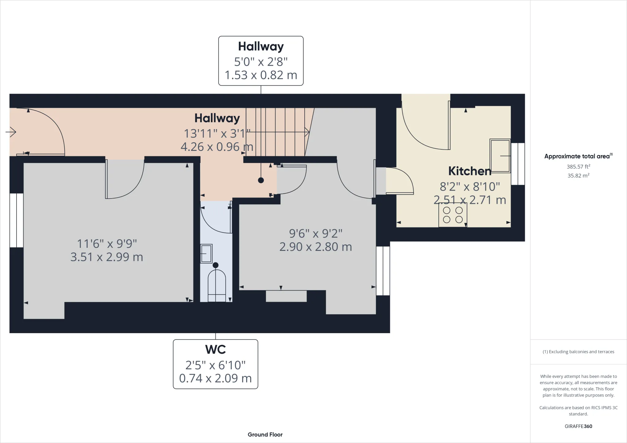 3 bed Terraced