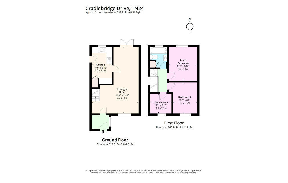 Cradlebridge Drive, Willesborough, Ashford, Kent, TN24 0RH
