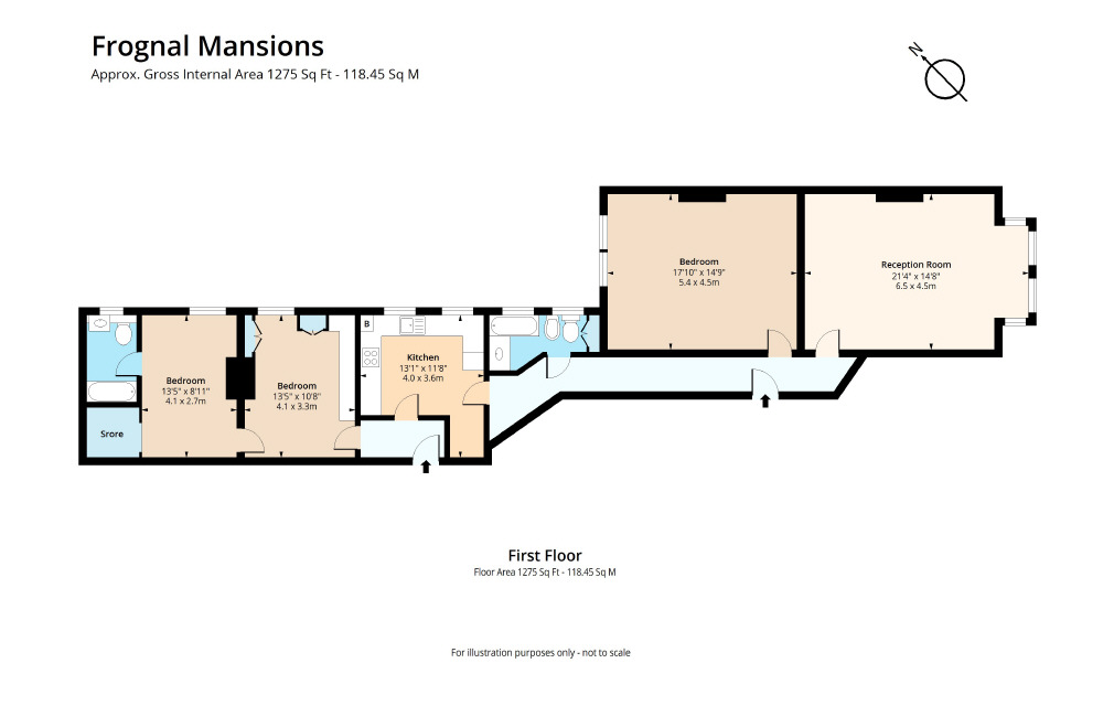 Frognal Mansions, Frognal, London, NW3 6XT
