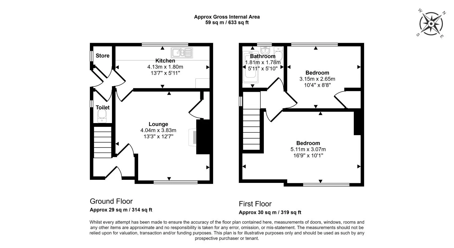 Weardale Crescent, Tow Law, Bishop Auckland, DL13 4EL