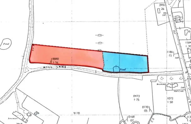 Land on Mill Lane, Lower Peover, Knutsford
