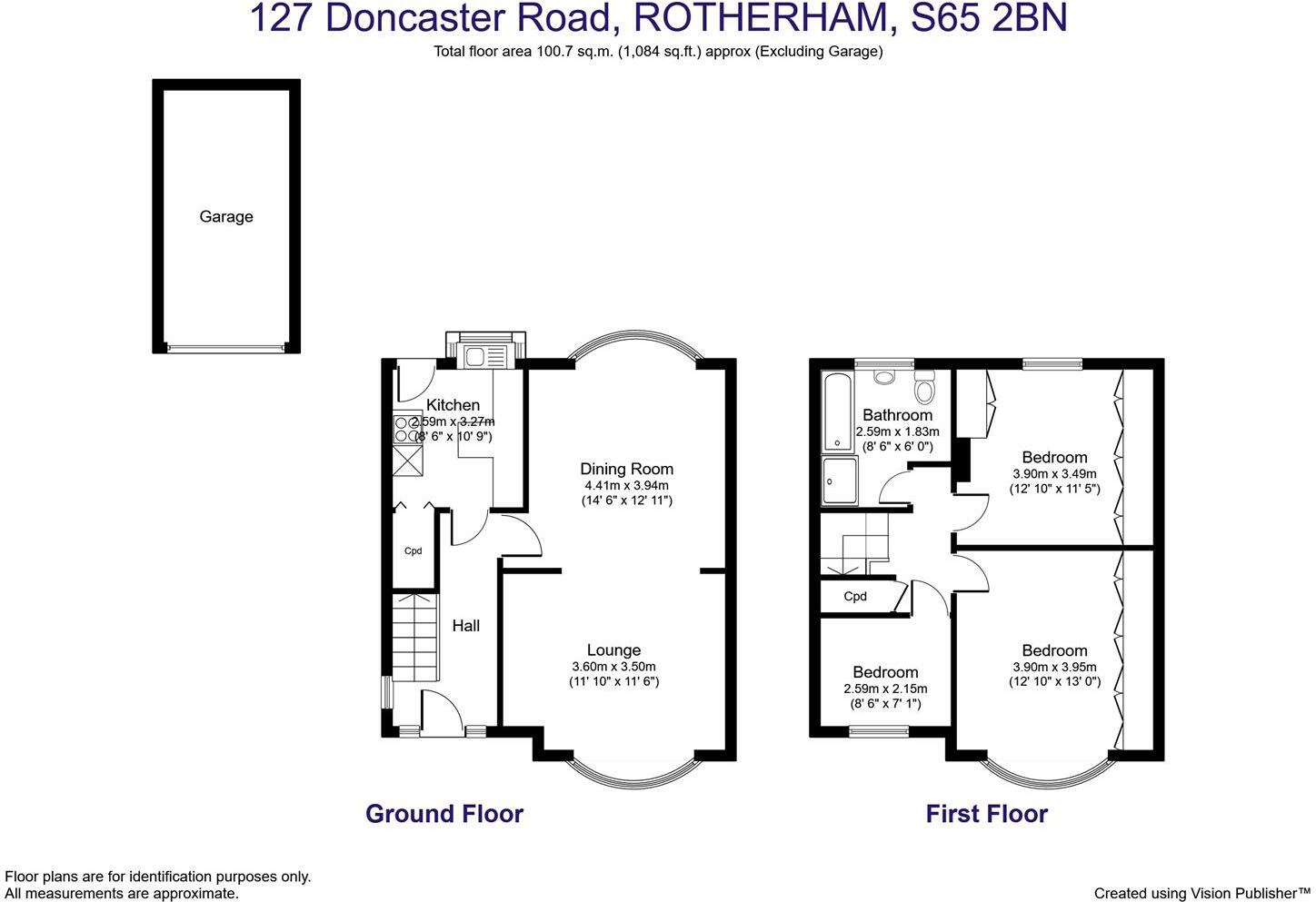 3 bed Semi-Detached
