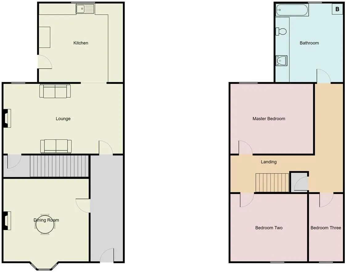 2 bed Terraced