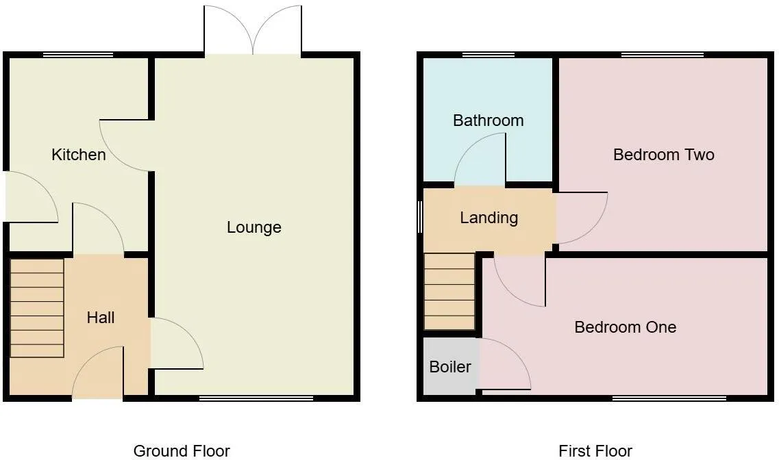 2 bed Semi-Detached
