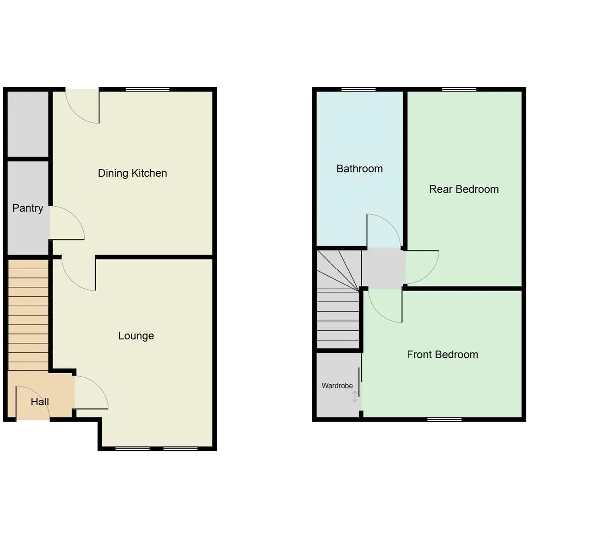 2 bed Terraced
