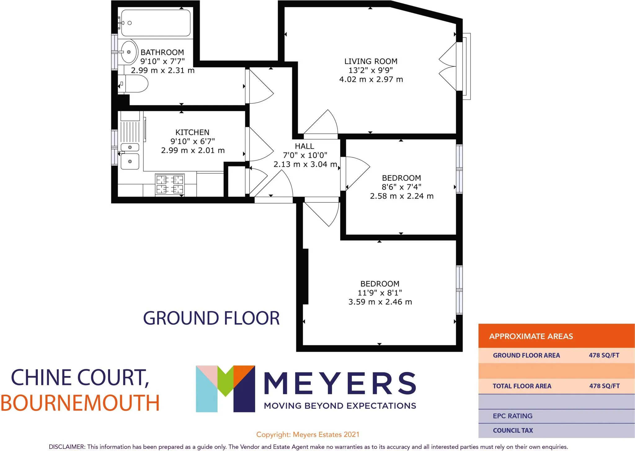 2 bed Apartment