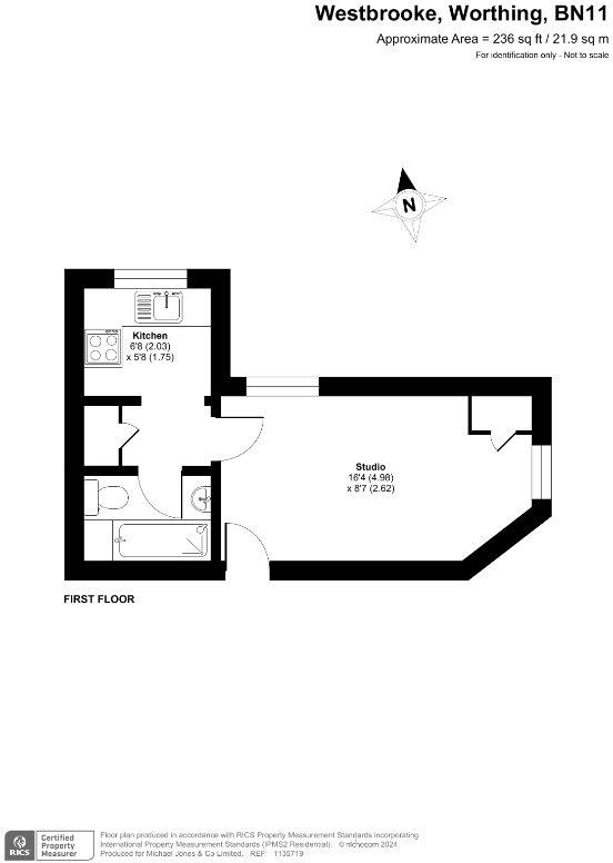 1 bed Block of Apartments