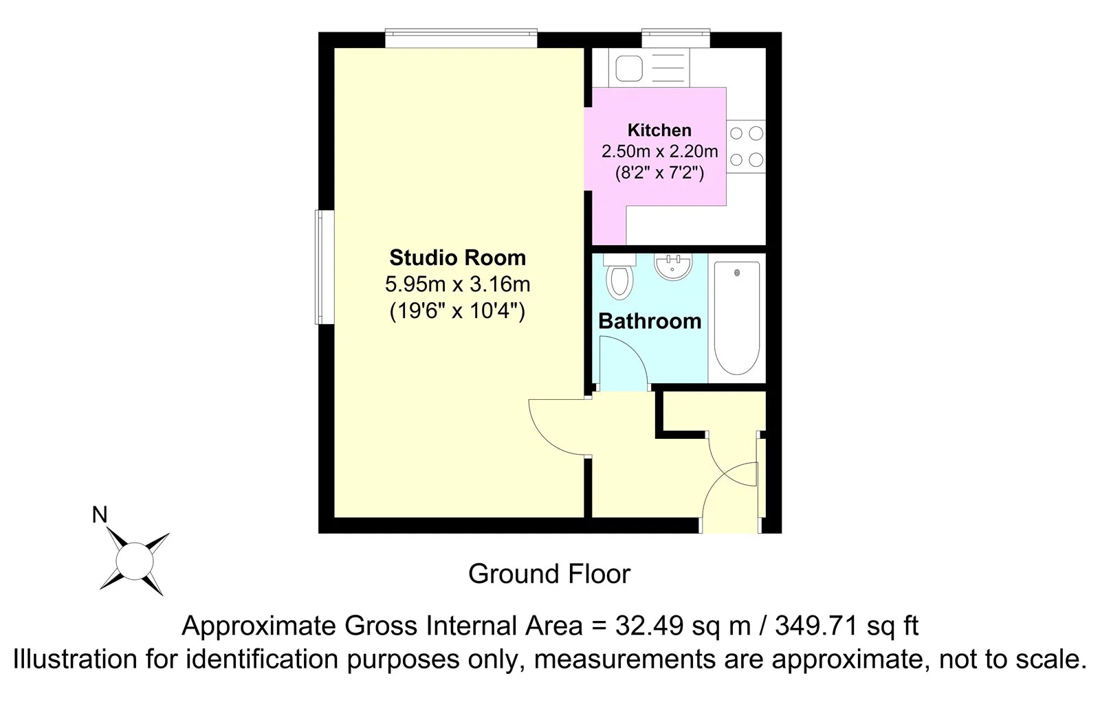 1 bed Block of Apartments