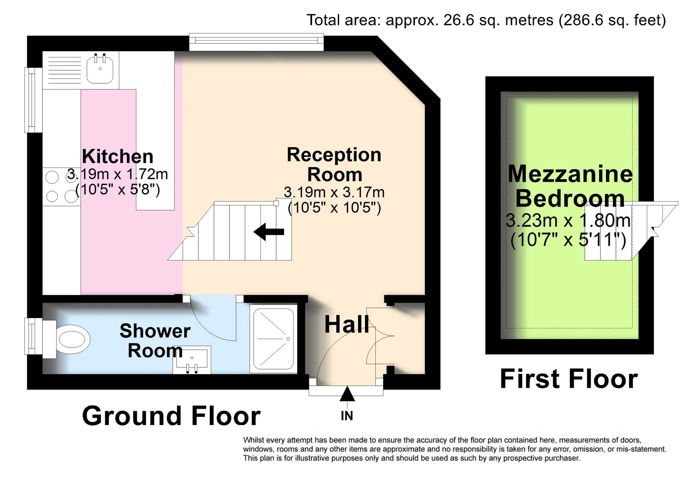 1 bed Apartment
