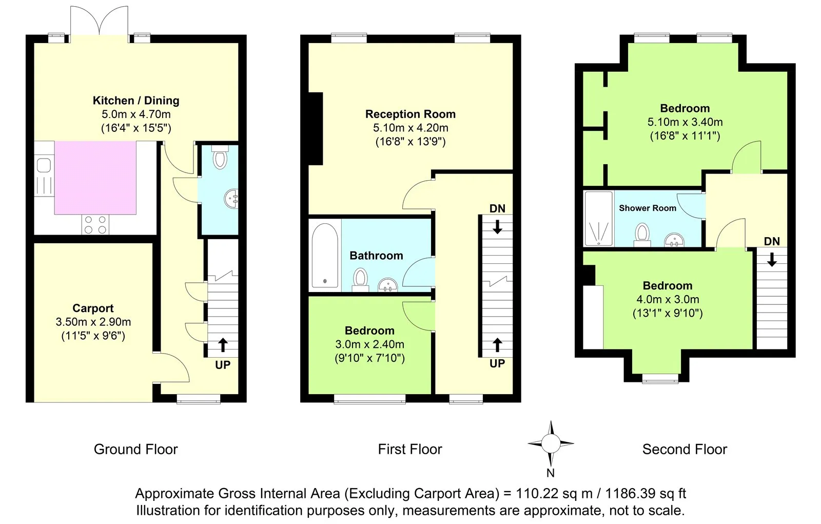 3 bed Town House