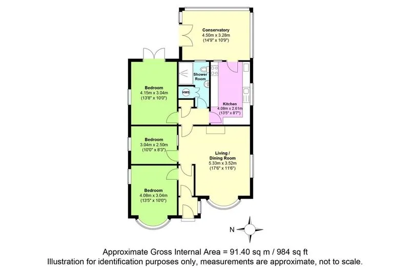 3 bed Detached Bungalow