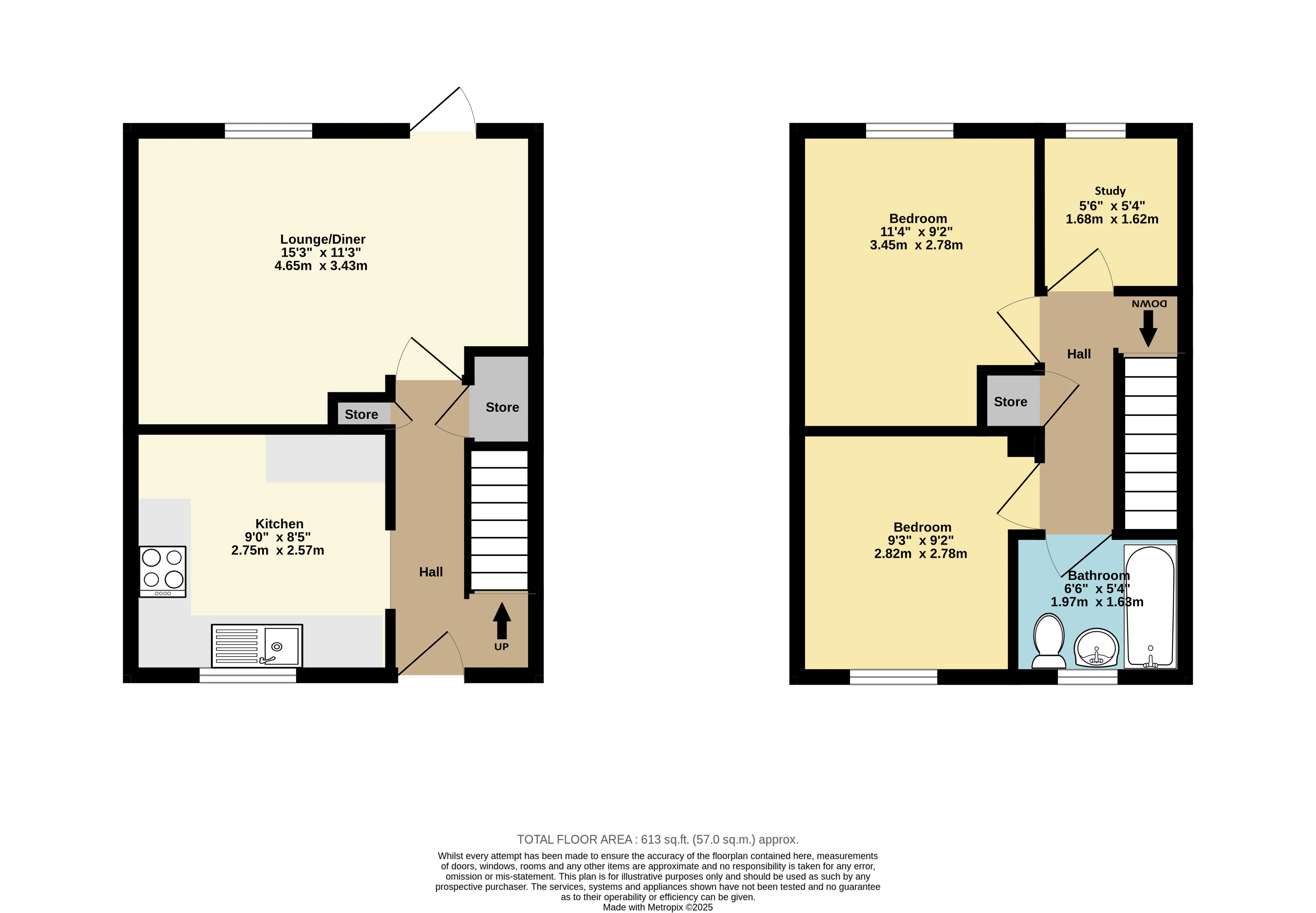 2 bed House