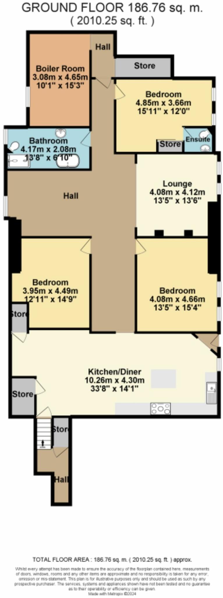 3 bed Apartment